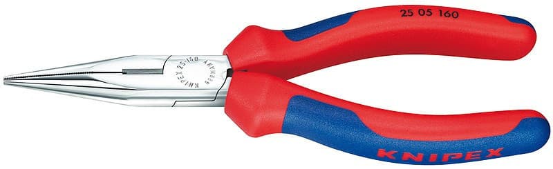 Půlkulaté kleště s břity chromované 140 mm  - 2505140