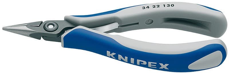Přesné rovné půlkulaté kleště na elektroniku 135 mm  - 3422130