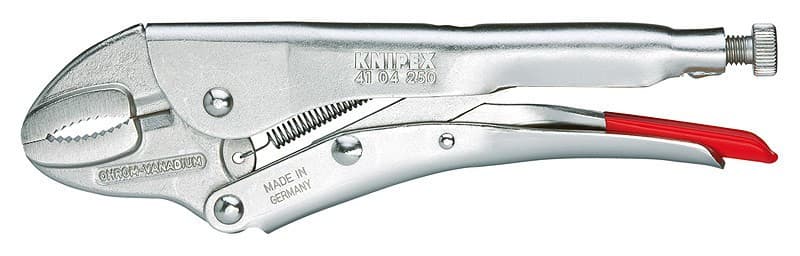 Samosvorné kleště leskle zinkované 180 mm  - 4104180