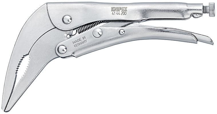 Samosvorné kleště leskle zinkované 200 mm  - 4144200