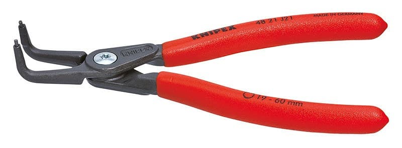 Vnitřní zahnuté kleště na pojistné kroužky 130 mm  - 4821J11 Knipex
