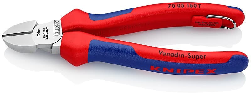 Boční štípací kleště chromované 160 mm  - 7005160T