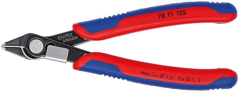 Boční štípací kleště Electronic Super Knips ® brunýrované 125 mm  - 7871125