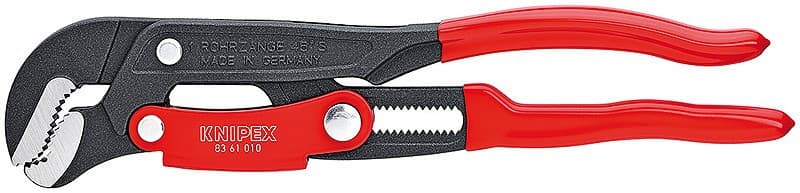 Hasák s čelistmi ve tvaru S stříkáno šedou práškovou barvou 330 mm  - 8361010