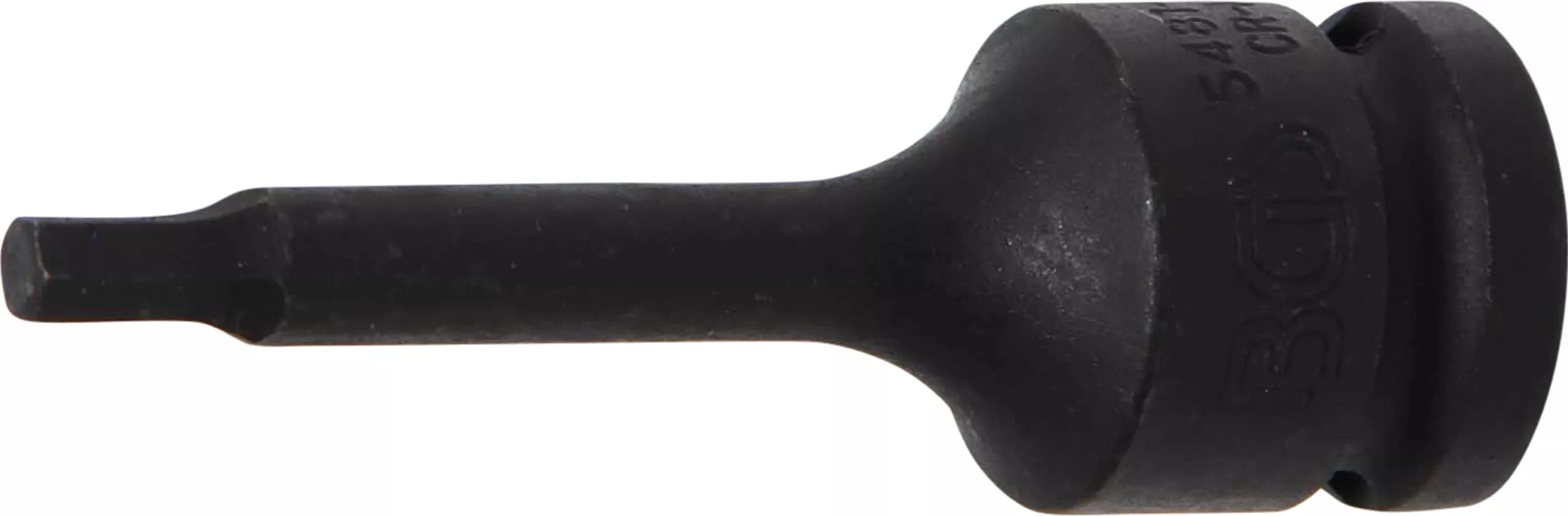 Rázový nástrčný klíč HEX 1/2", 5 mm, prodloužený - B5481-M5