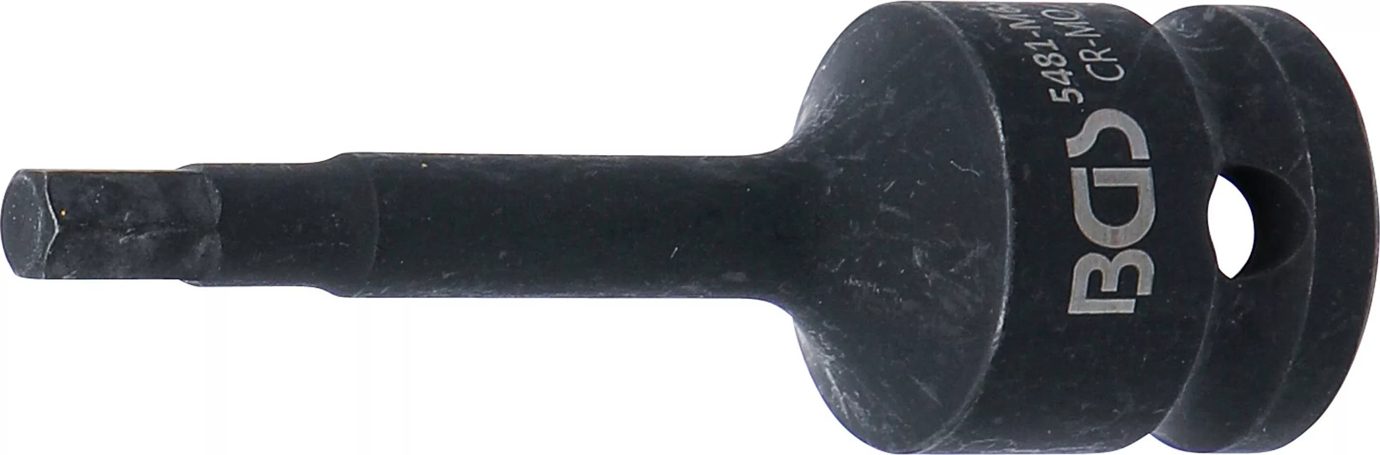 Rázový nástrčný klíč HEX 1/2", 6 mm, prodloužený - B5481-M6