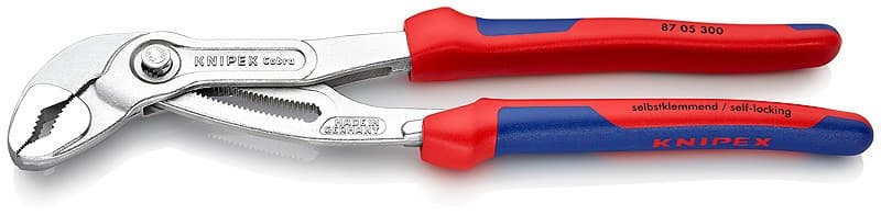 SIKA kleště KNIPEX Cobra ® chromované 300 mm  - 8705300