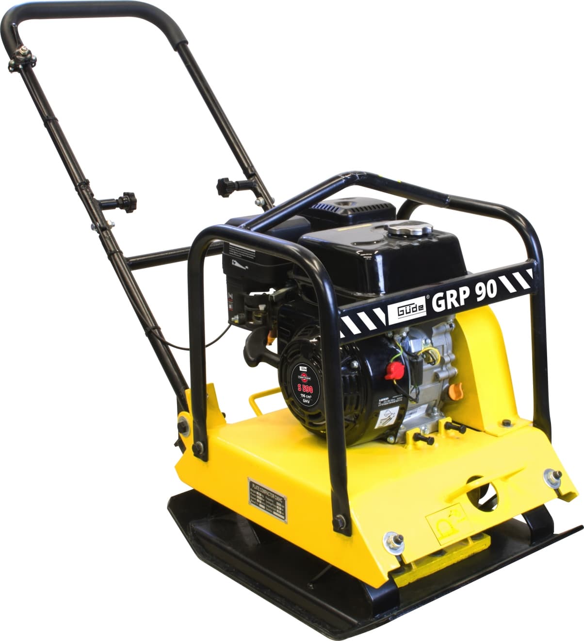 Benzínová vibrační deska GRP 908, Güde, 4,1 kW