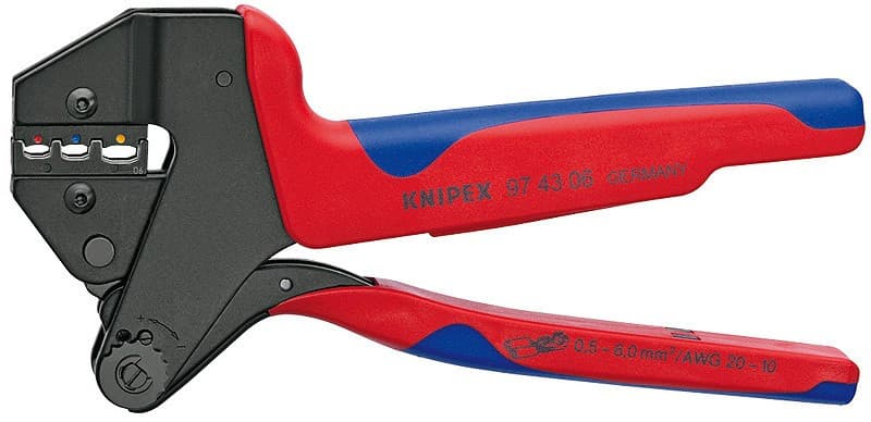 Víceúčelové systémové Krimpovací kleště brunýrované 200 mm  - 974306