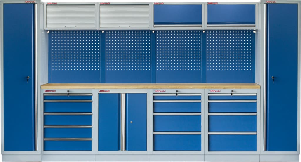 Kvalitní PROFI BLUE dílenský nábytek 3920 x 495 x 2000 mm - MTGS1300A7