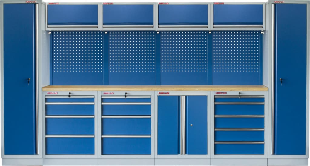 Kvalitní PROFI BLUE dílenský nábytek 3920 x 495 x 2000 mm - MTGS1300A8