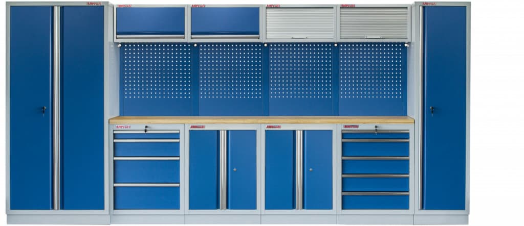 Kvalitní PROFI BLUE dílenský nábytek 4235 x 495 x 2000 mm - MTGS1300AA5
