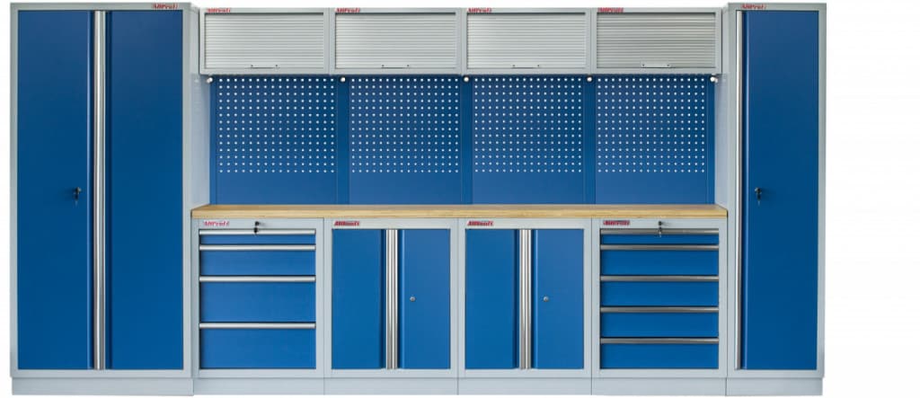 Kvalitní PROFI BLUE dílenský nábytek 4235 x 495 x 2000 mm - MTGS1300AA7
