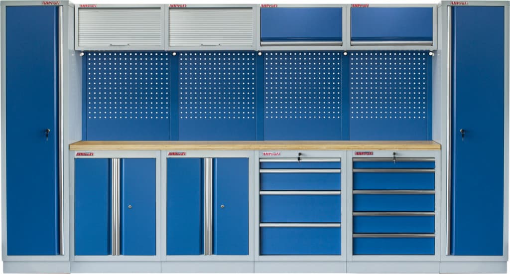Kvalitní PROFI BLUE dílenský nábytek 3920 x 495 x 2000 mm - MTGS1300AA8