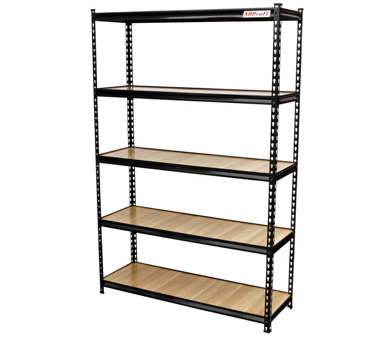 Policový regál STYLE, 5 polic, 1200 x 400 x 1830 mm