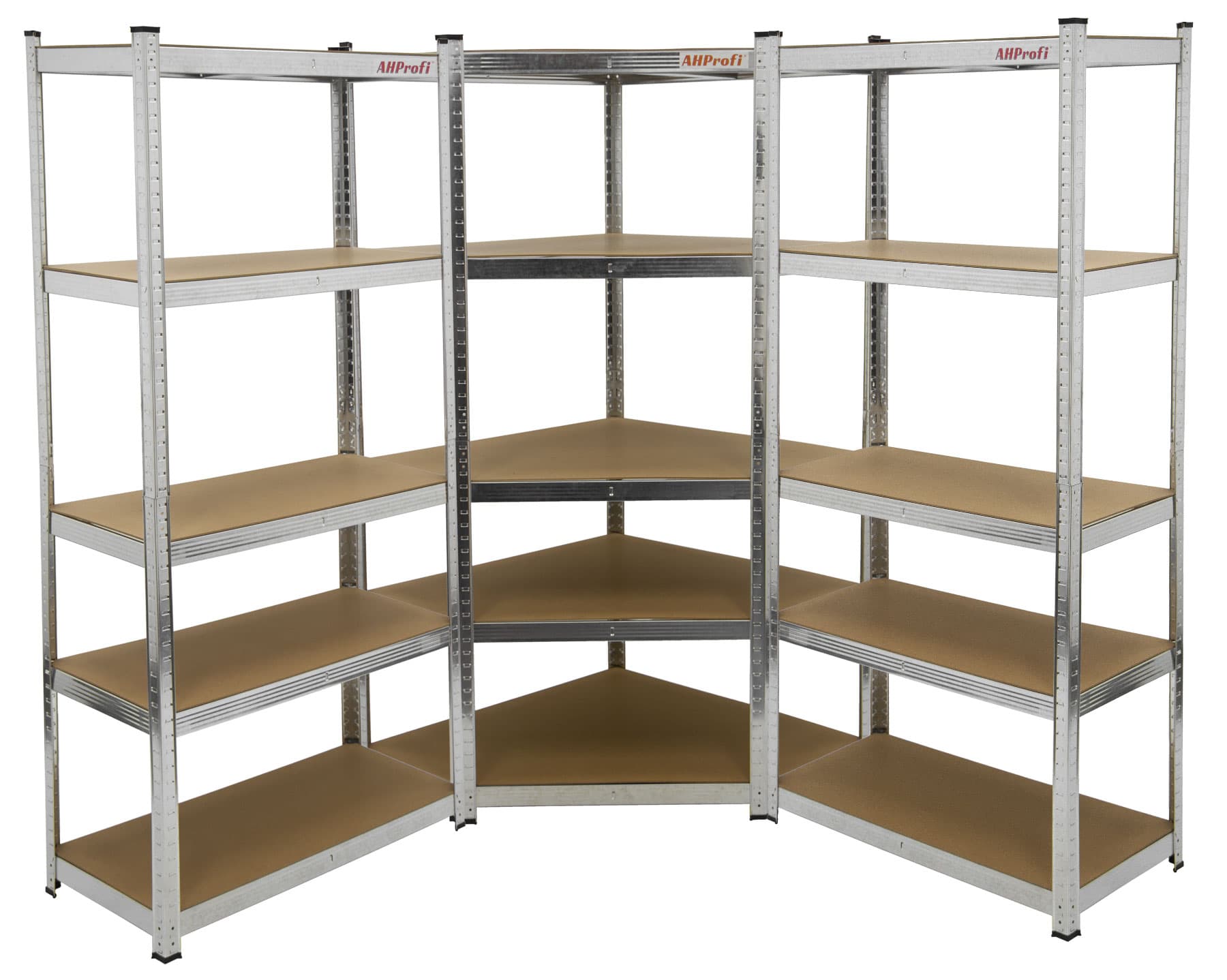 Regálový systém STANDARD, 3 díly - AH3032
