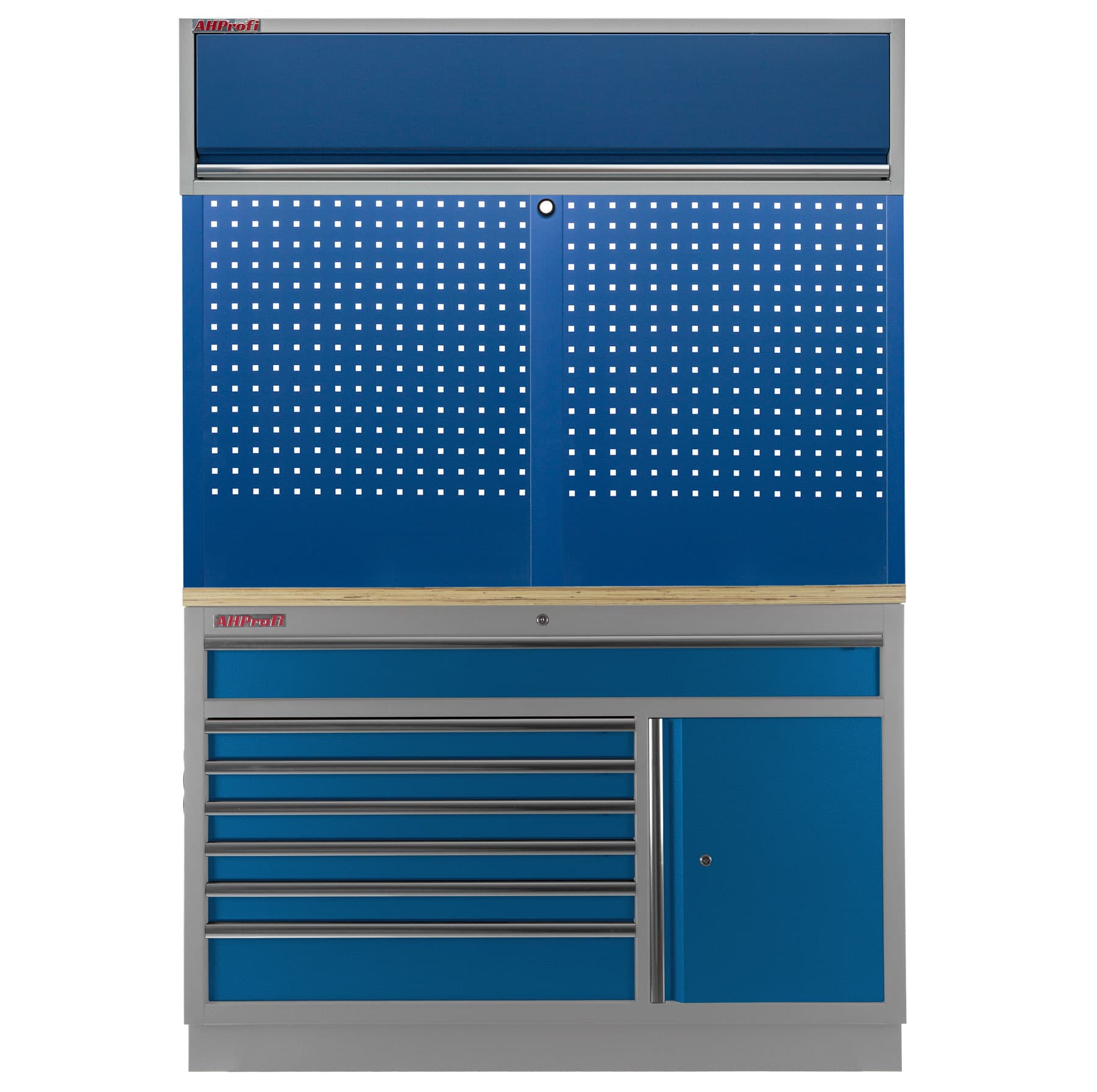 Dílenská sestava PROFI BLUE, 1360 x 495 x 2000 mm - MTGC1371BAL