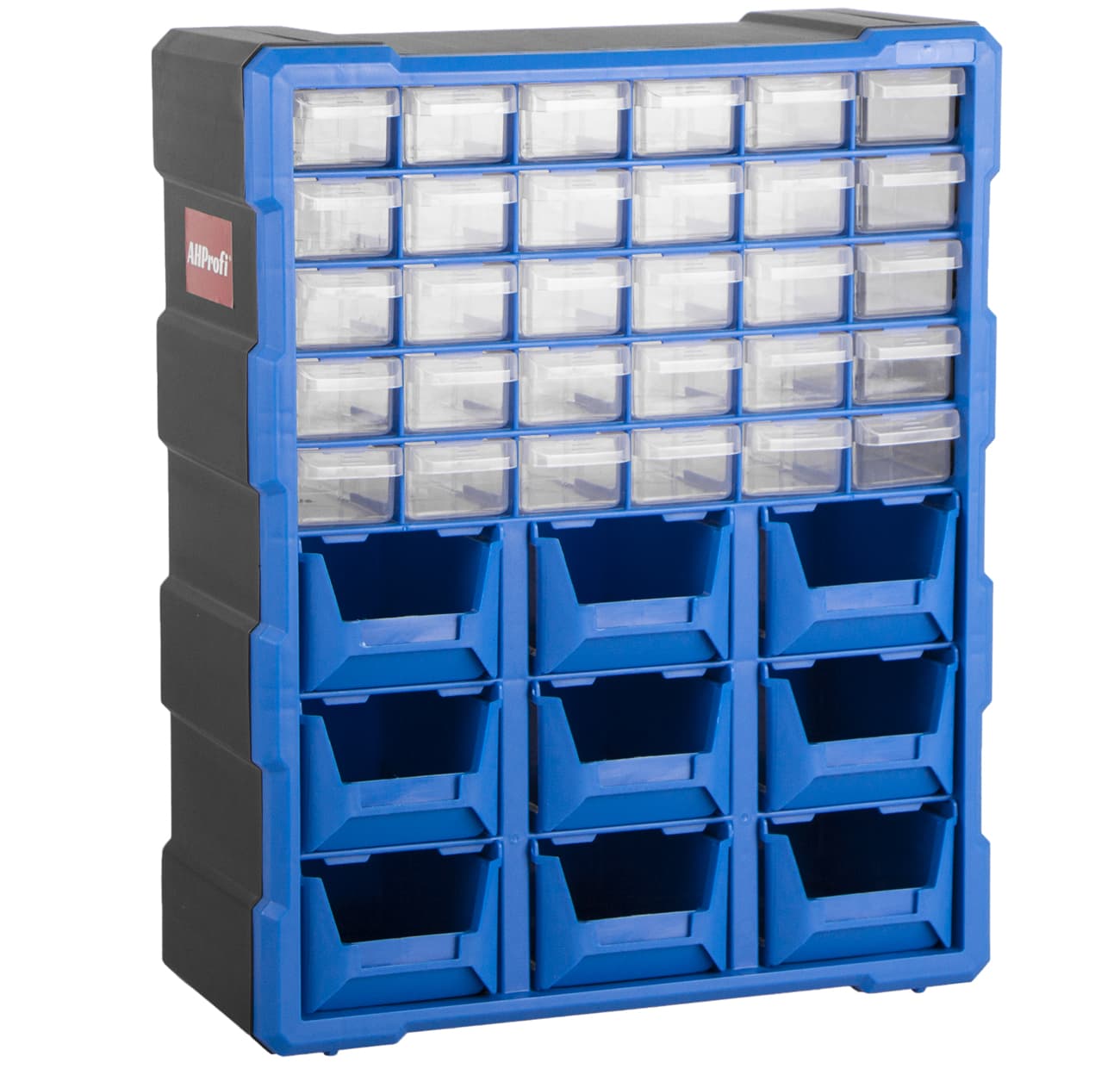 Plastový organizér / box na šroubky, 39 rozdělovníků - MW1501