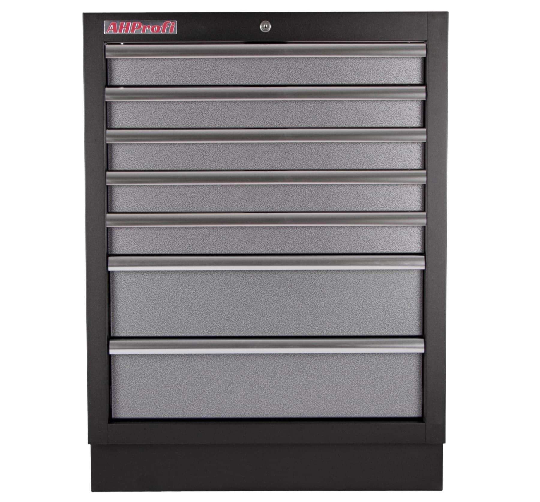 Celokovová dílenská skříňka PROFI, 7 zásuvek, 680 x 458 x 910 mm - TGC1307