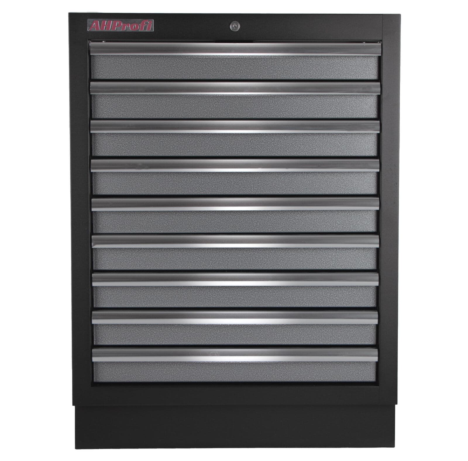 Celokovová dílenská skříňka PROFI, 9 zásuvek, 680 x 458 x 910 mm - TGC1309