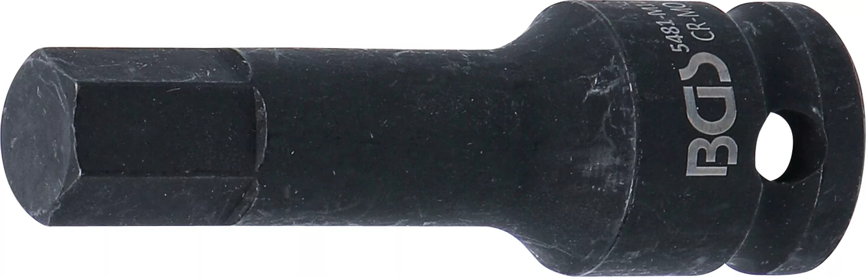 Rázový nástrčný klíč HEX 1/2", 14 mm, prodloužený - B5481-M14